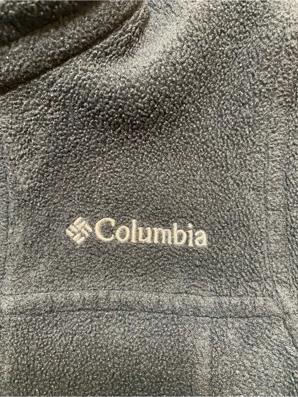 Columbia Full-Zip Fleece Jacket — Black 18-24 Months